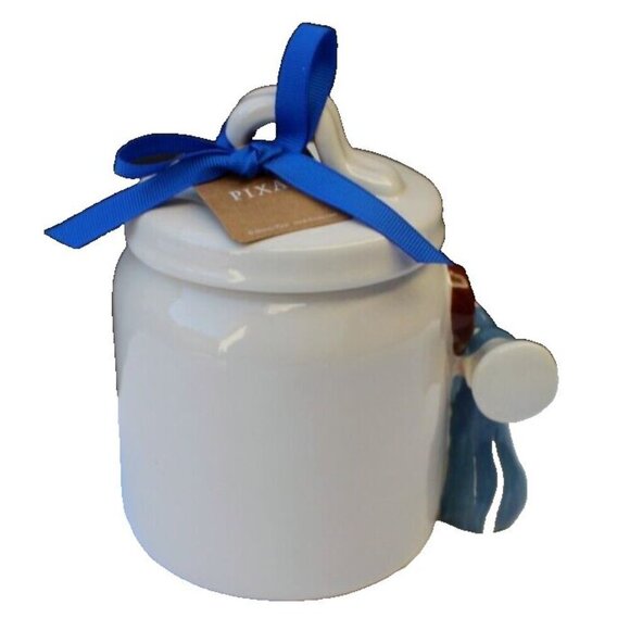 Newv Cermaic Rae Dunn Pixar LE PETIT CHEF Ratatouille Kitchen Canister Jar - Picture 2 of 2